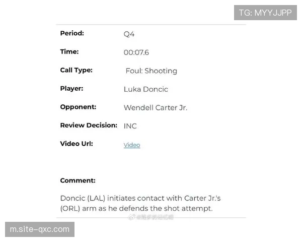 裁判报告显示湖人魔术战三次漏判走步防守三秒犯规全解析